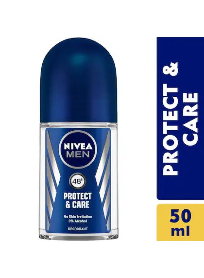 نيفيا مزيل عرق نيفيا للرجال للحماية والعناية برائحة منعشة تدوم 48 ساعة - (100 مل، عبوة من قطعتين) - Image 2